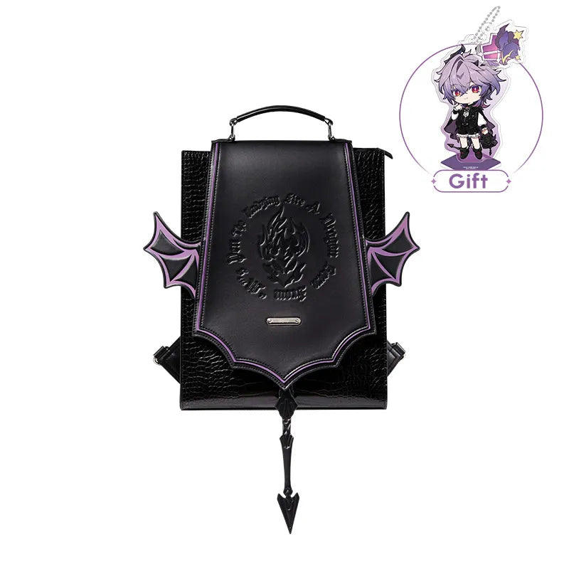 Genshin Impact Durin PU backpack on white background