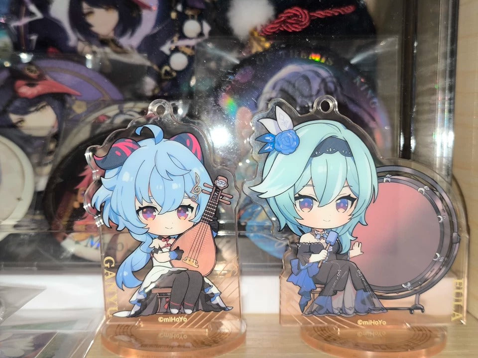 Genshin Impact Echoes of Ages Standee Acrílico Chibi Coleção