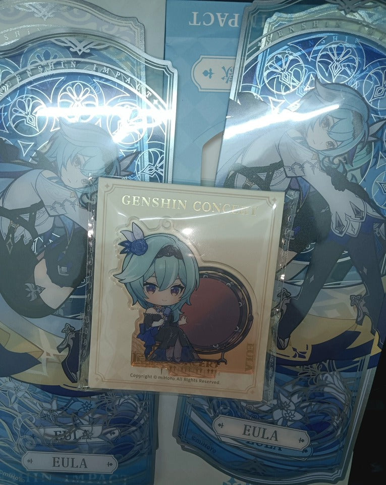 Genshin Impact Echoes of Ages Standee Acrílico Chibi Coleção
