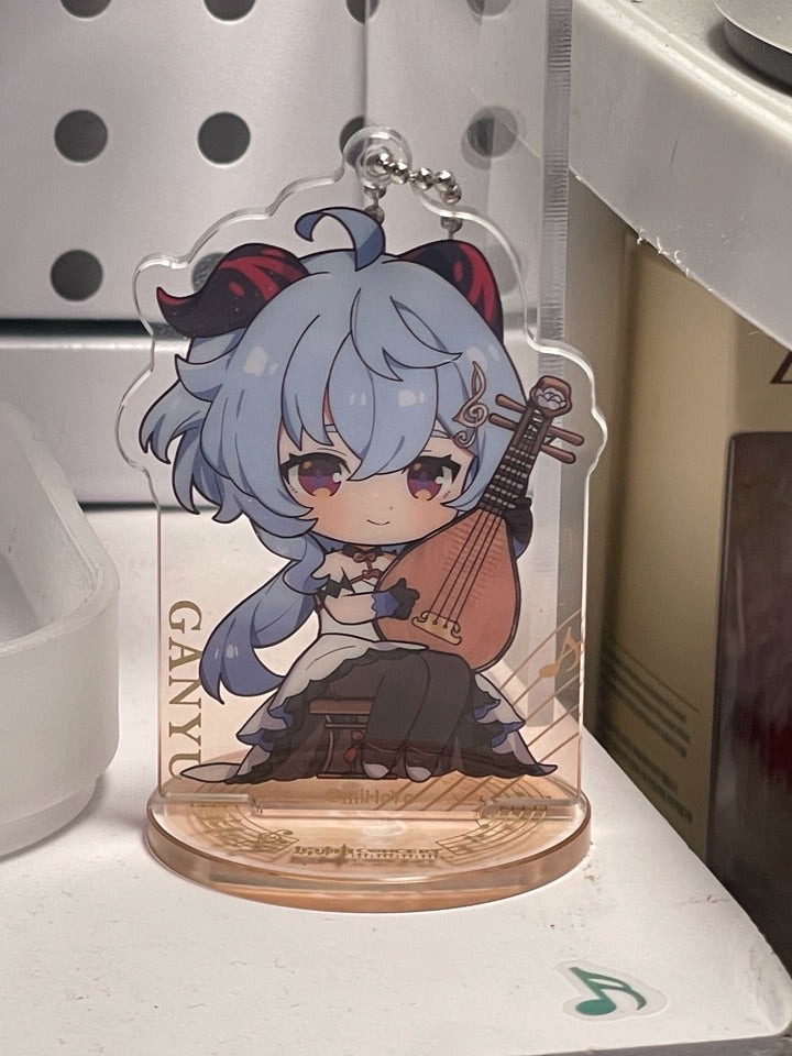 Genshin Impact Echoes of Ages Standee Acrílico Chibi Coleção