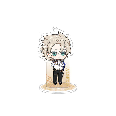 Genshin Impact Echoes of Ages Albedo chibi acrylic standee concert style display figure