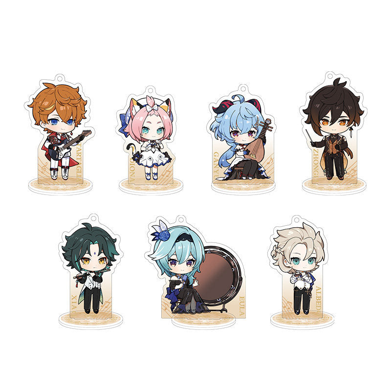 Genshin Impact Echoes of Ages chibi acrylic standee full character collection concert display series