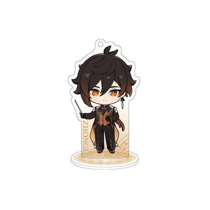Genshin Impact Echoes of Ages Zhongli chibi acrylic standee concert series collectible display