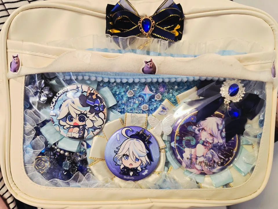 Genshin Impact Q Version Emoji Wackel-Standee – Fontaine Serie