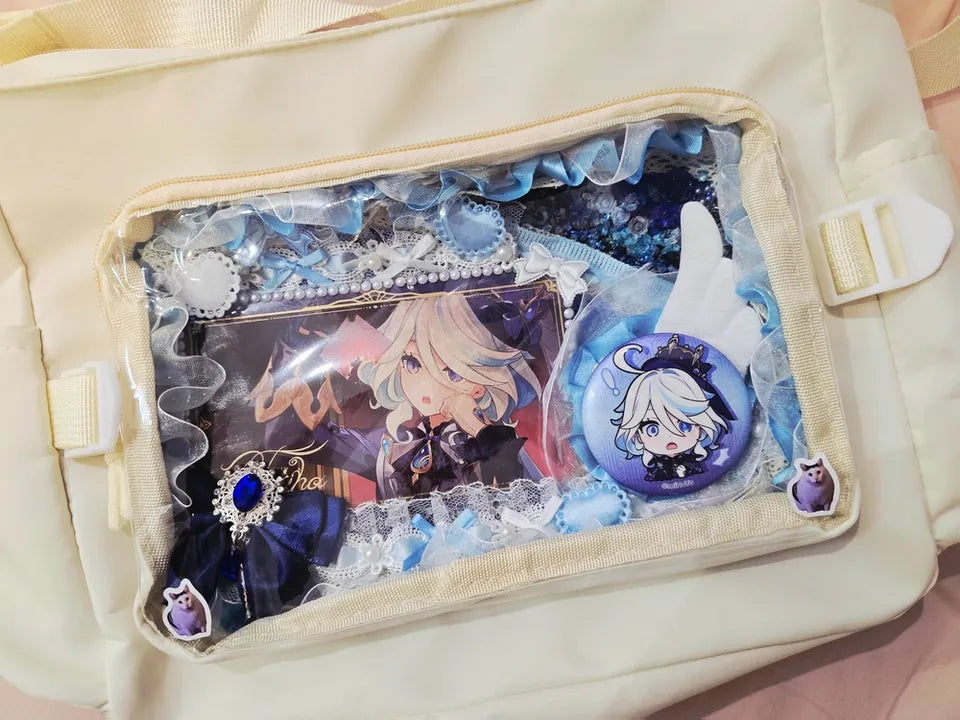 Genshin Impact Q Version Emoji Wackel-Standee – Fontaine Serie