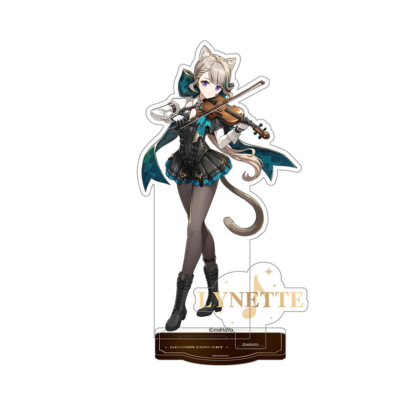 Genshin Impact Endless Melody Series Lynette acrylic standee featuring concert-themed character artwork