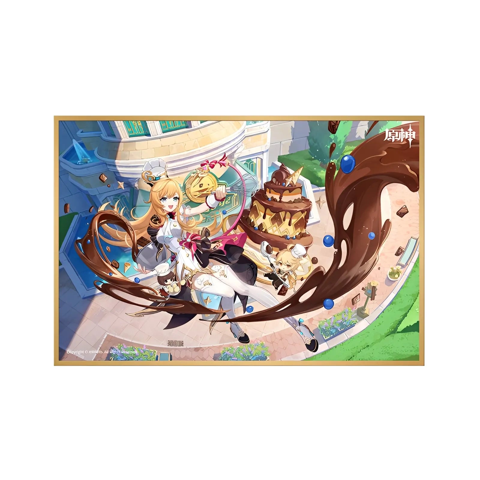 Genshin Impact Endless Winter Dream illustration art card