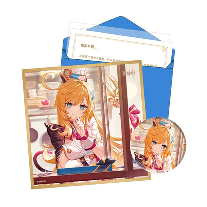 Genshin Impact Escoffier Day of Destiny Series Fontaine Gift Box Set