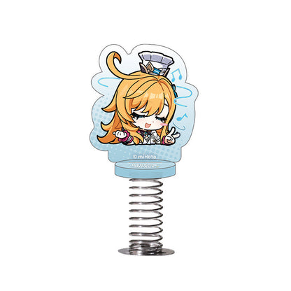 genshin impact escoffier q version emoji bobble standee front view