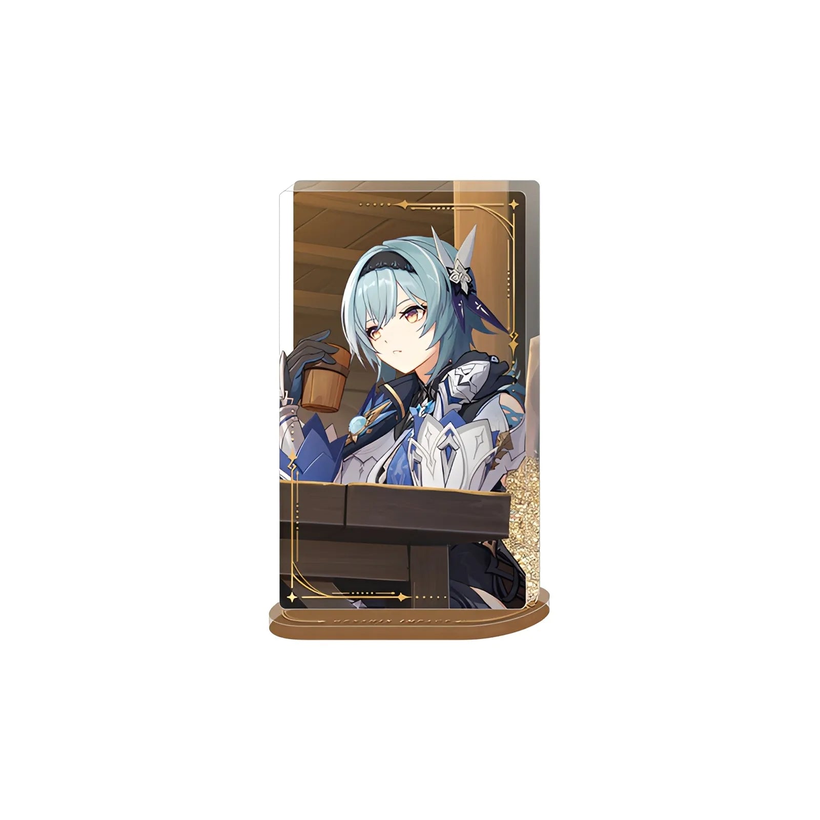 Genshin Impact acrylic PV series standee Eula character display