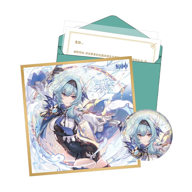 Genshin Impact Eula Day of Destiny Series Mondstadt Gift Box Set