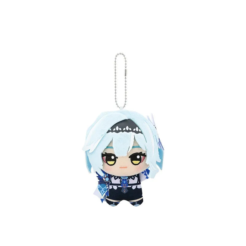 Genshin Impact Eula Little Valley plush keychain with elegant chibi plush styling