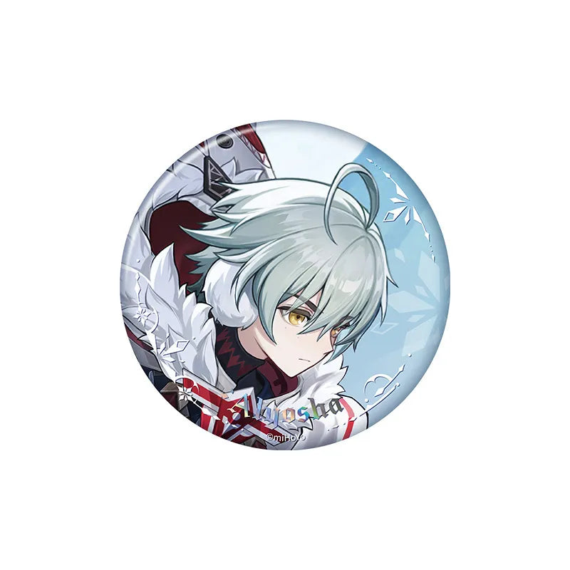 Alyosha badge from the Genshin Impact Everwinter Without Mercy Series