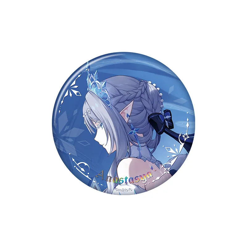 Anastasya badge from the Genshin Impact Everwinter Without Mercy Series