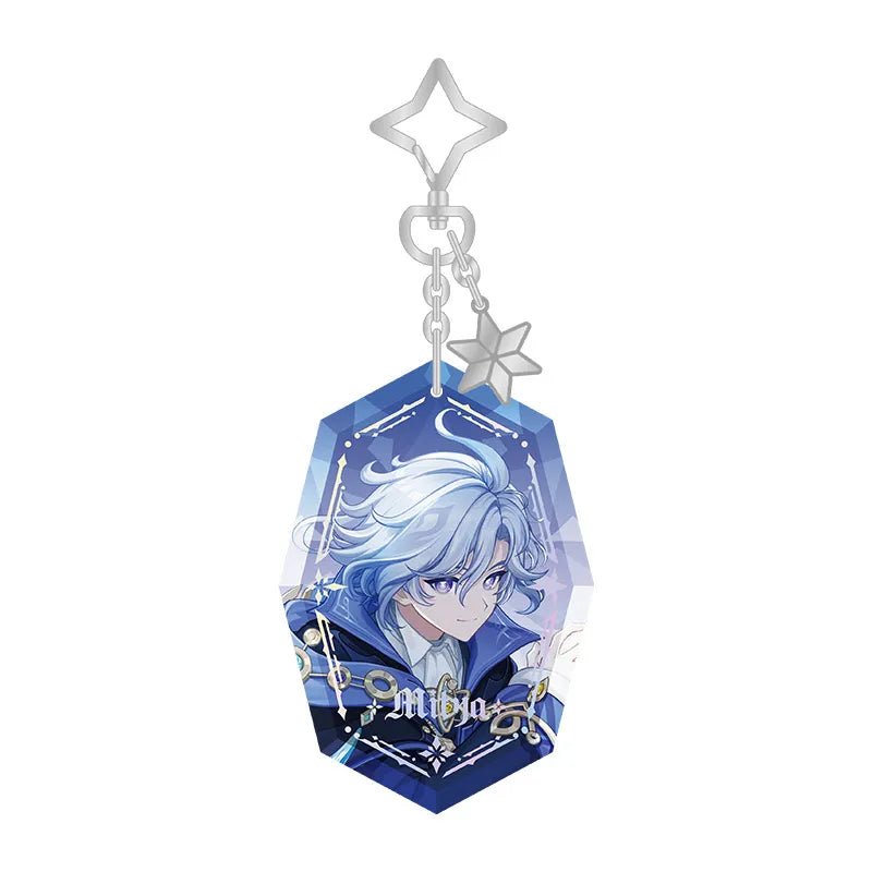 Mitya acrylic charm from the Genshin Impact Everwinter Without Mercy Series