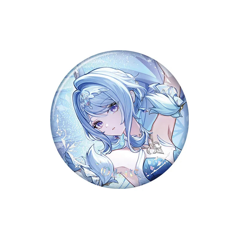 Genshin Impact Everwinter Without Mercy Odette Badge B Ver.