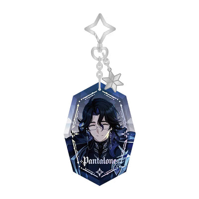Pantalone acrylic charm from the Genshin Impact Everwinter Without Mercy Series