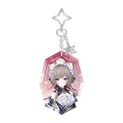 Sandrone acrylic charm from the Genshin Impact Everwinter Without Mercy Series