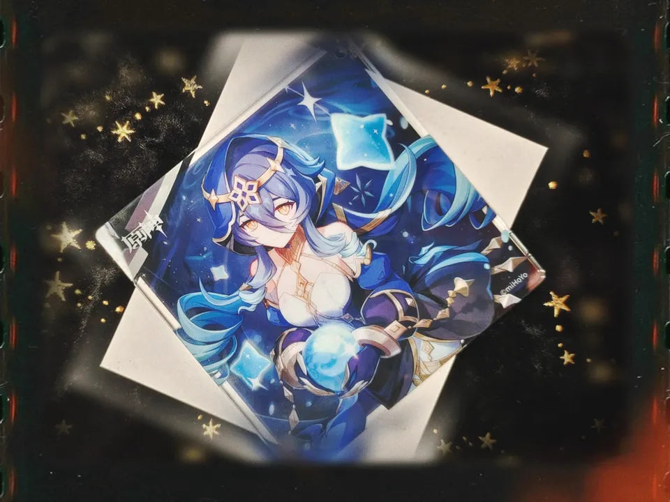 Genshin Impact Fated Day Acryl-Untersetzer – Charakterkollektion