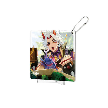 Genshin Impact Fated Day Arataki Itto acrylic coaster birthday design