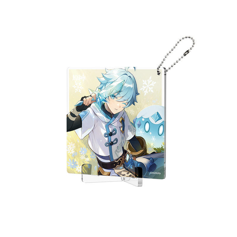 Genshin Impact Fated Day Chongyun acrylic coaster birthday design