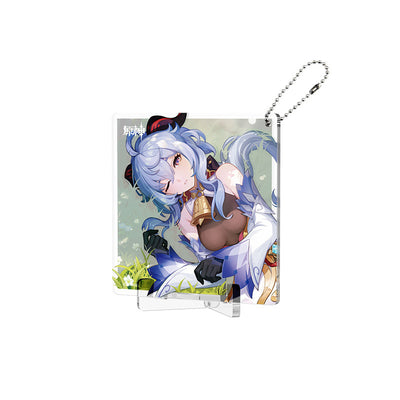 Genshin Impact Fated Day Ganyu acrylic coaster birthday design
