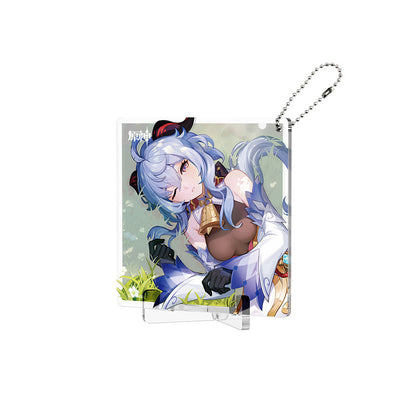 Genshin Impact Fated Day Ganyu acrylic coaster birthday design