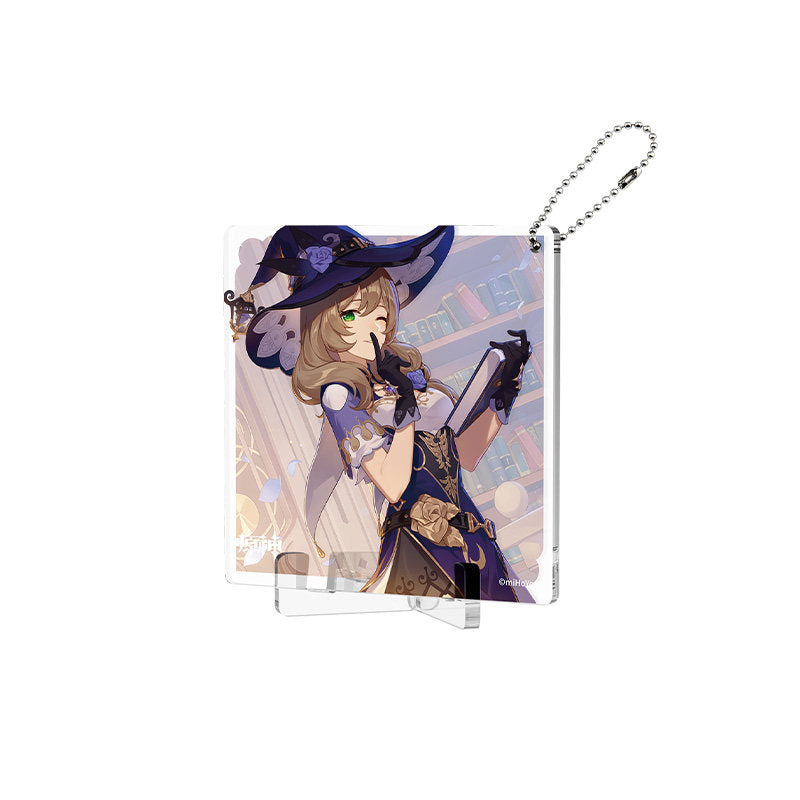 Genshin Impact Fated Day Porta-Copos de Acrílico – Coleção de Personagens