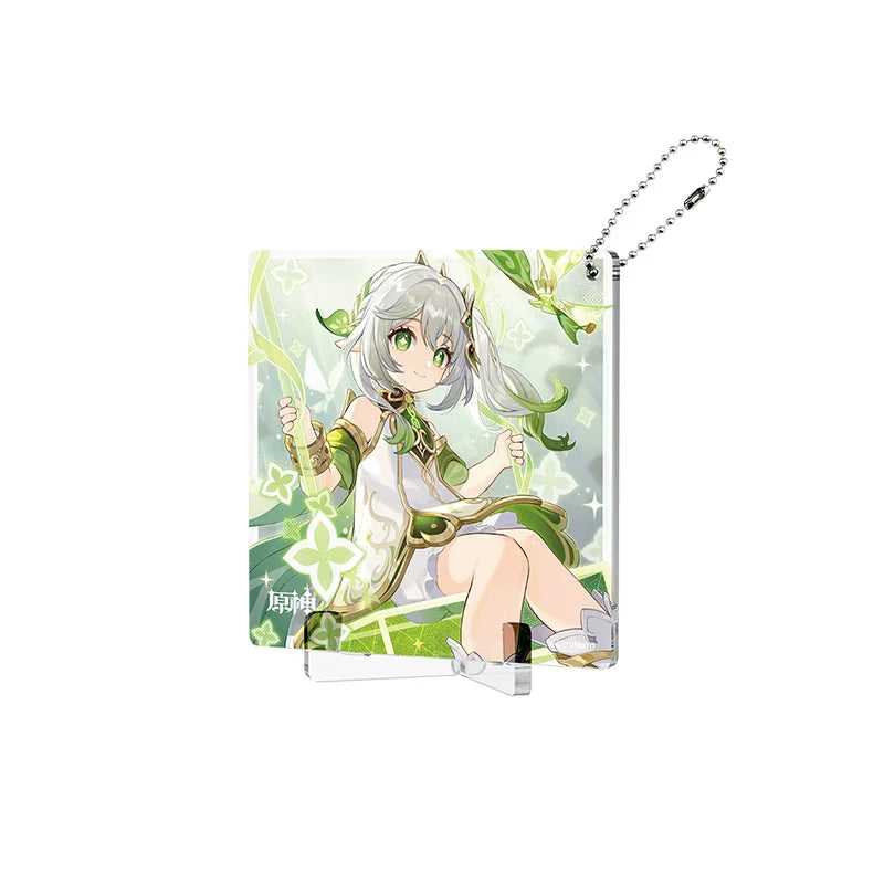 Genshin Impact Fated Day Nahida acrylic coaster birthday design