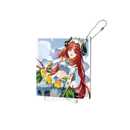 Genshin Impact Fated Day Nilou acrylic coaster birthday design