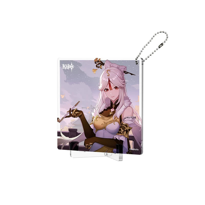 Genshin Impact Fated Day Ningguang acrylic coaster birthday design