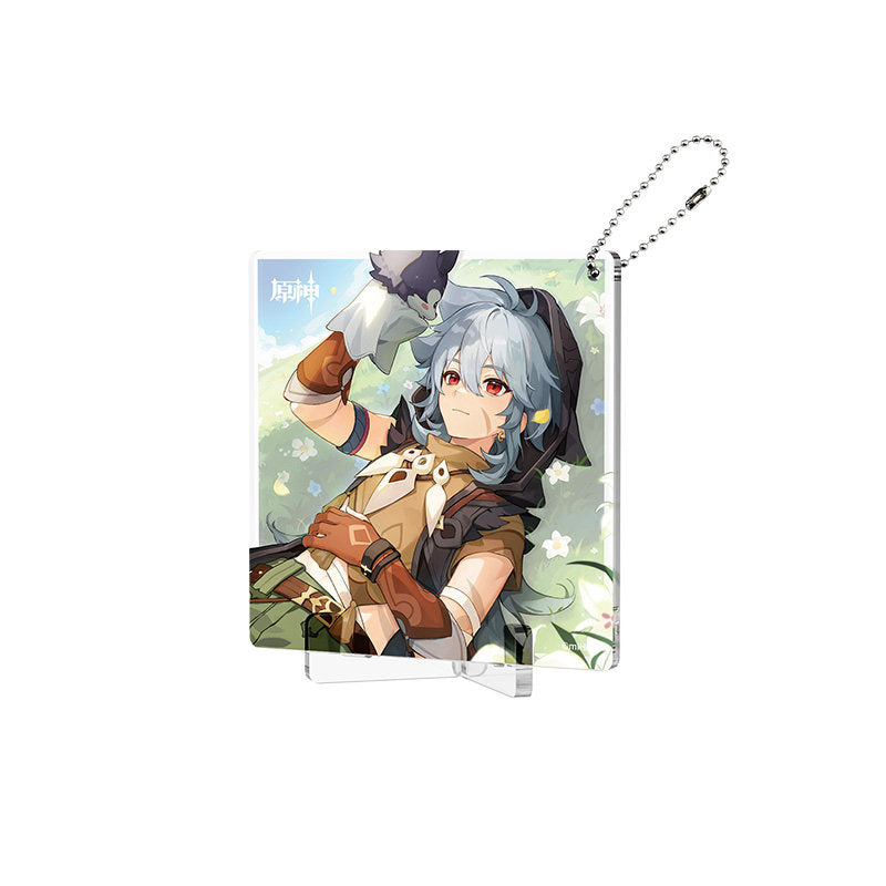 Genshin Impact Fated Day Razor acrylic coaster birthday design