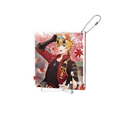 Genshin Impact Fated Day Thoma acrylic coaster birthday design