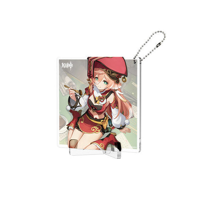 Genshin Impact Fated Day Yanfei acrylic coaster birthday design