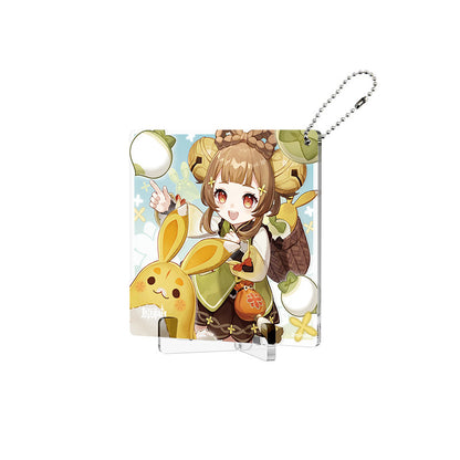 Genshin Impact Fated Day Yaoyao acrylic coaster birthday design