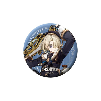 Genshin Impact Fatui Freminet character badge collectible anime pin