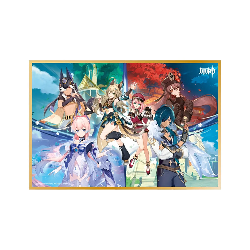 Genshin Impact Fatui Dance Rotation illustration art card version A