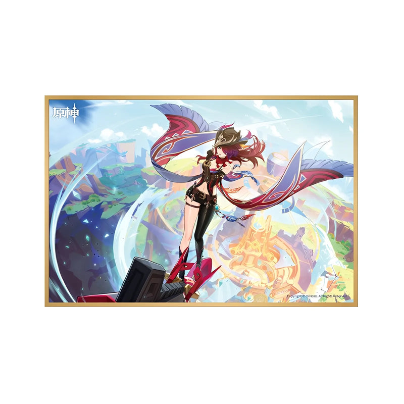 Genshin Impact Fatui Dance Rotation illustration art card version B