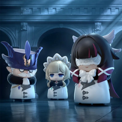 Genshin Impact Fatui Harbingers collectible chibi figure lineup
