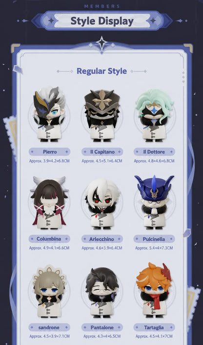 Fatui Harbingers Series chibi blind box product information and specifications