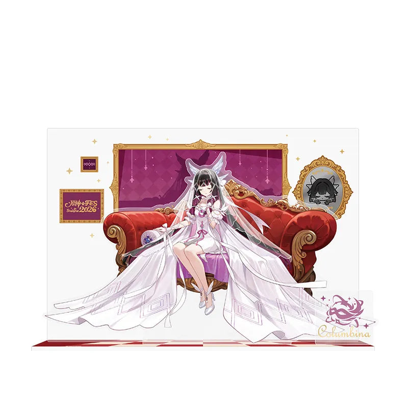 Columbina Genshin Impact FES 2026 Series character acrylic stand