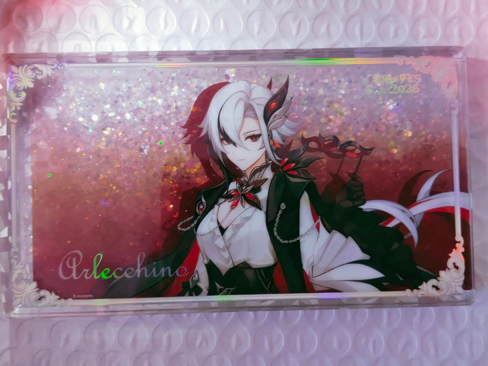 Genshin Impact FES 2026 Series Flowing Sand Acrylic Display