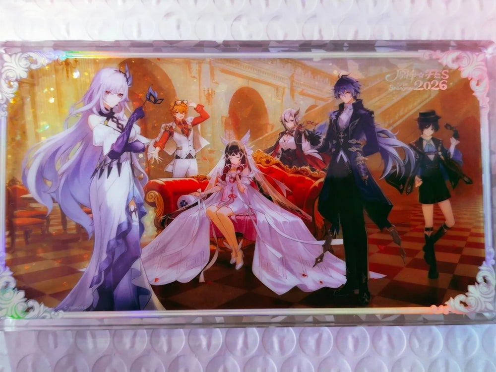 Genshin Impact FES 2026 Series Flowing Sand Acrylic Display
