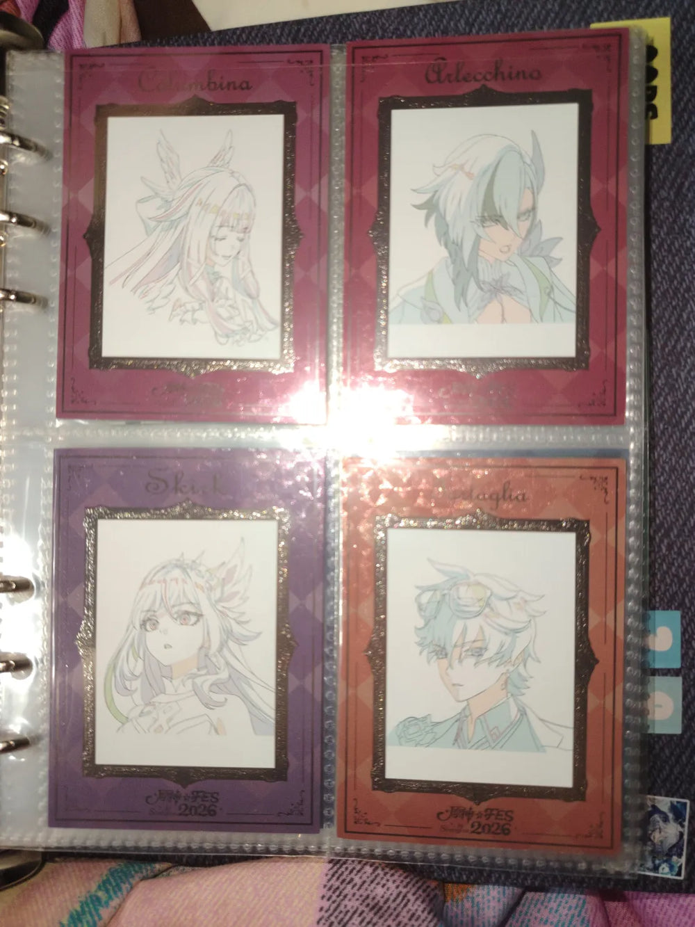 Genshin Impact FES 2026 Series Artwork Lenticular Card Set