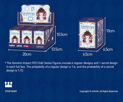 Genshin Impact FES Chibi Series figure and blind box product display