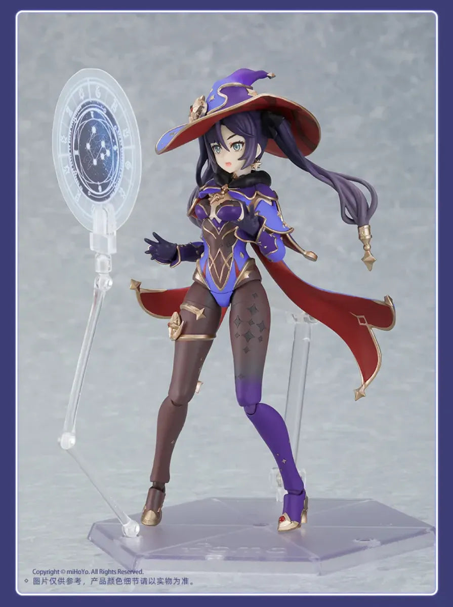 Mona figma figure displayed with interchangeable expression