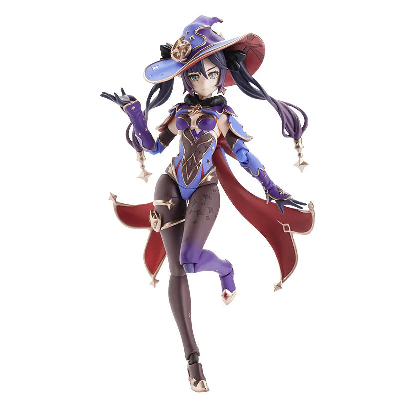 Genshin Impact figma Mona Mirror Reflection of Doom Ver. figure on white background
