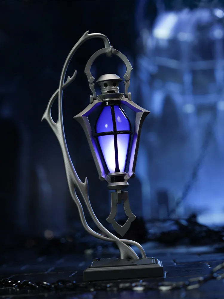 Flins Oathkeeper's Lantern Night Light with decorative display stand