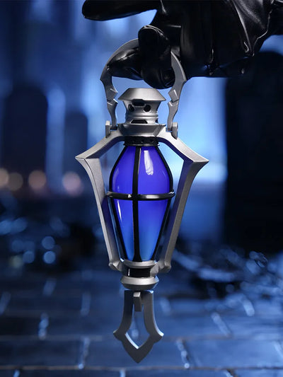 Flins Night Light with purple lighting and fantasy lantern design