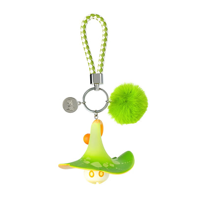 Genshin Impact floating fungi charm angled display showing shape and proportions
